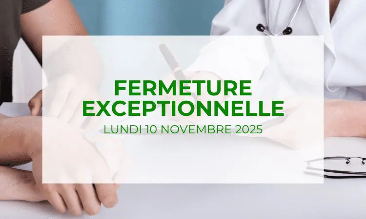 FERMETURE EXCEPTIONNELLE 10/11