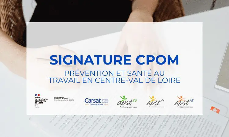 L’APST37 S&rsquo;ENGAGE POUR LA PRÉVENTION ET LA SANTÉ AU TRAVAIL