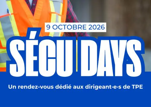 Sécu Days : un temps dédié à la prévention pour les TPE