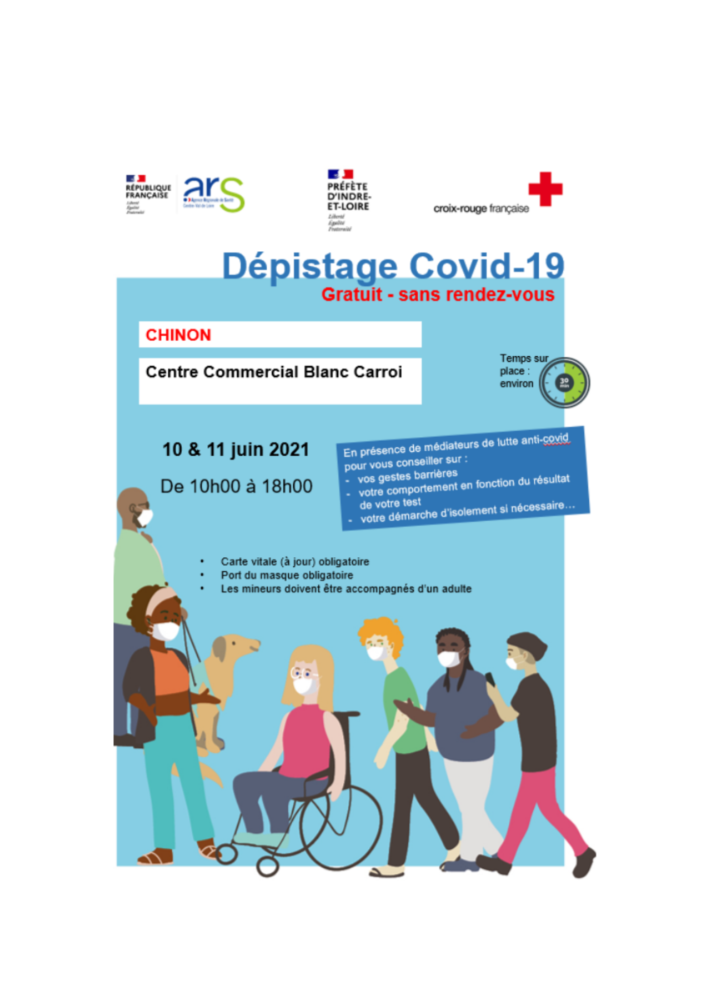Pays du Chinonais | Action de dépistage cette semaine Pays du Chinonais | Action de dépistage cette semaine
