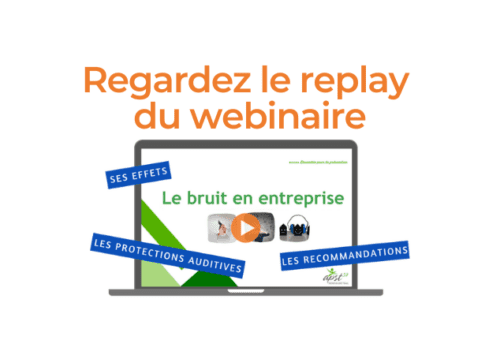 Replay webinaire sur le bruit en entreprise